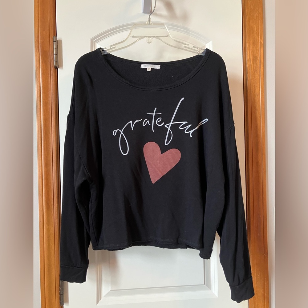 Z Supply Oversized Grateful Heart Top